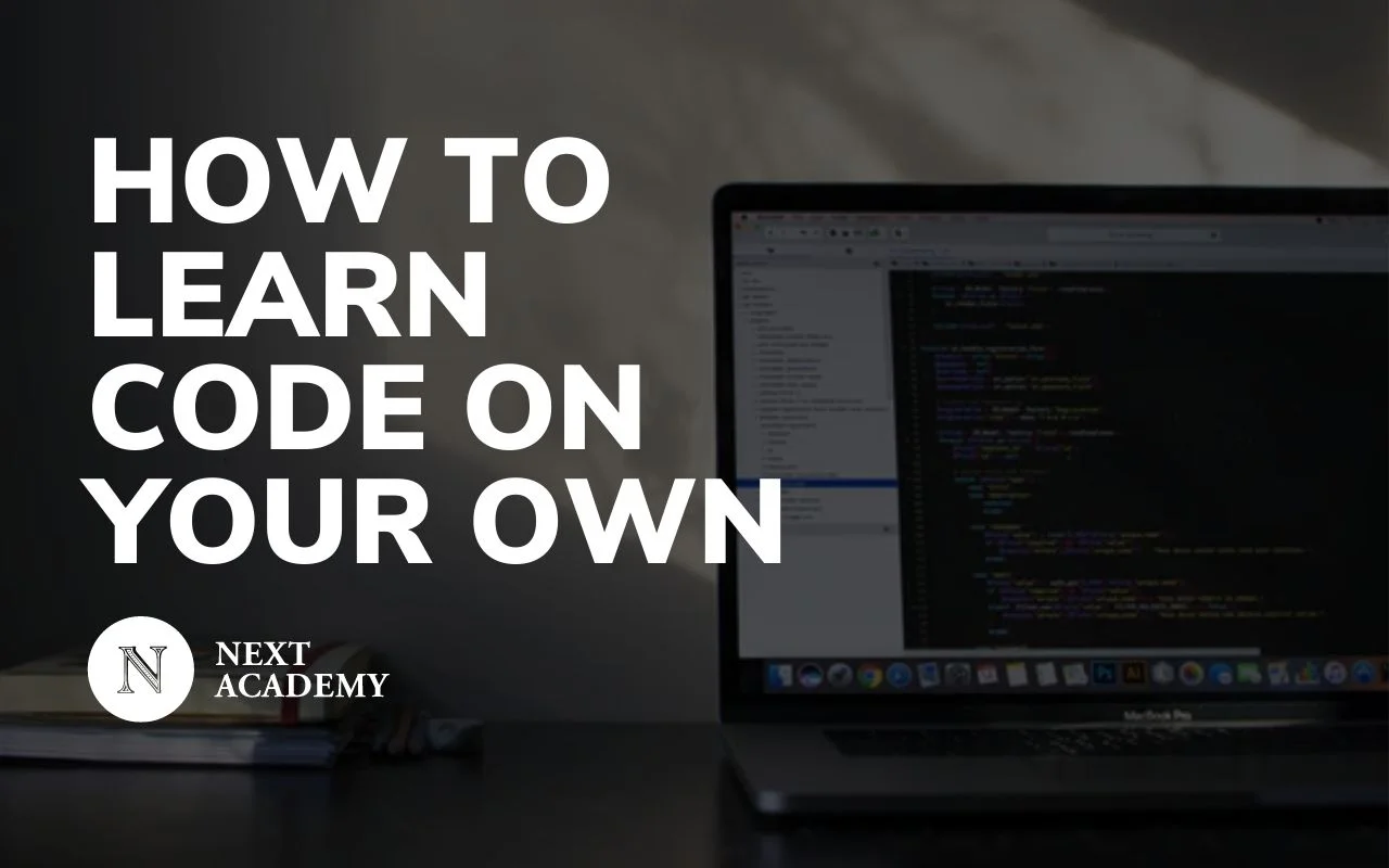 Learn to code on your own banner
