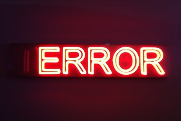 error