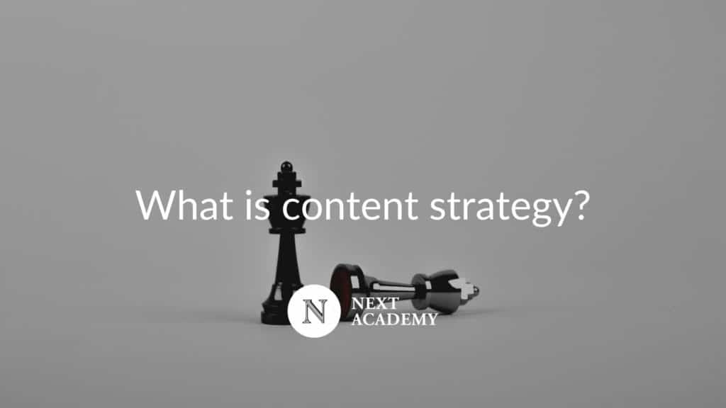 What is content strategy?